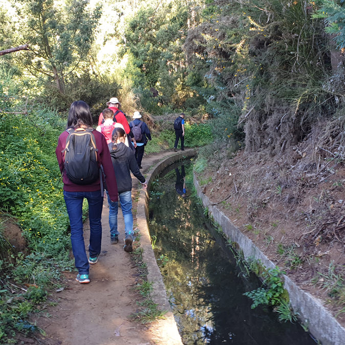 Groene winterwandeling bij Serra de Água op Madeira