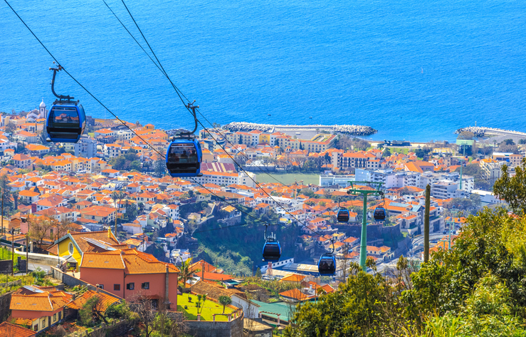 Kabelbaan van Funchal naar Monte