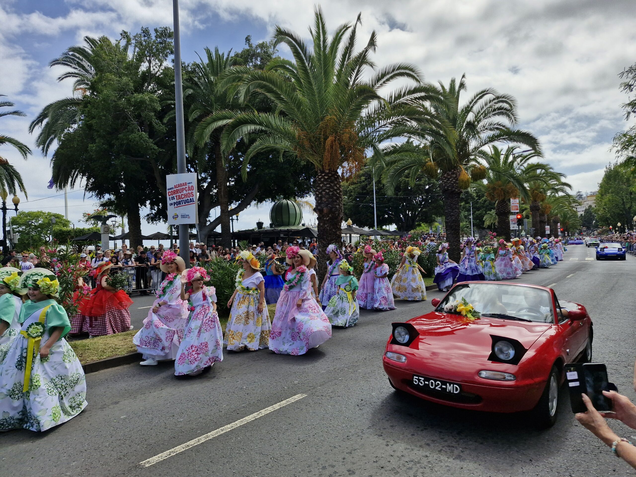 Klassieke auto parade Madeira