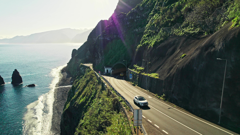 Flexibele roadtrip langs de zuidwestkust van Madeira in februari