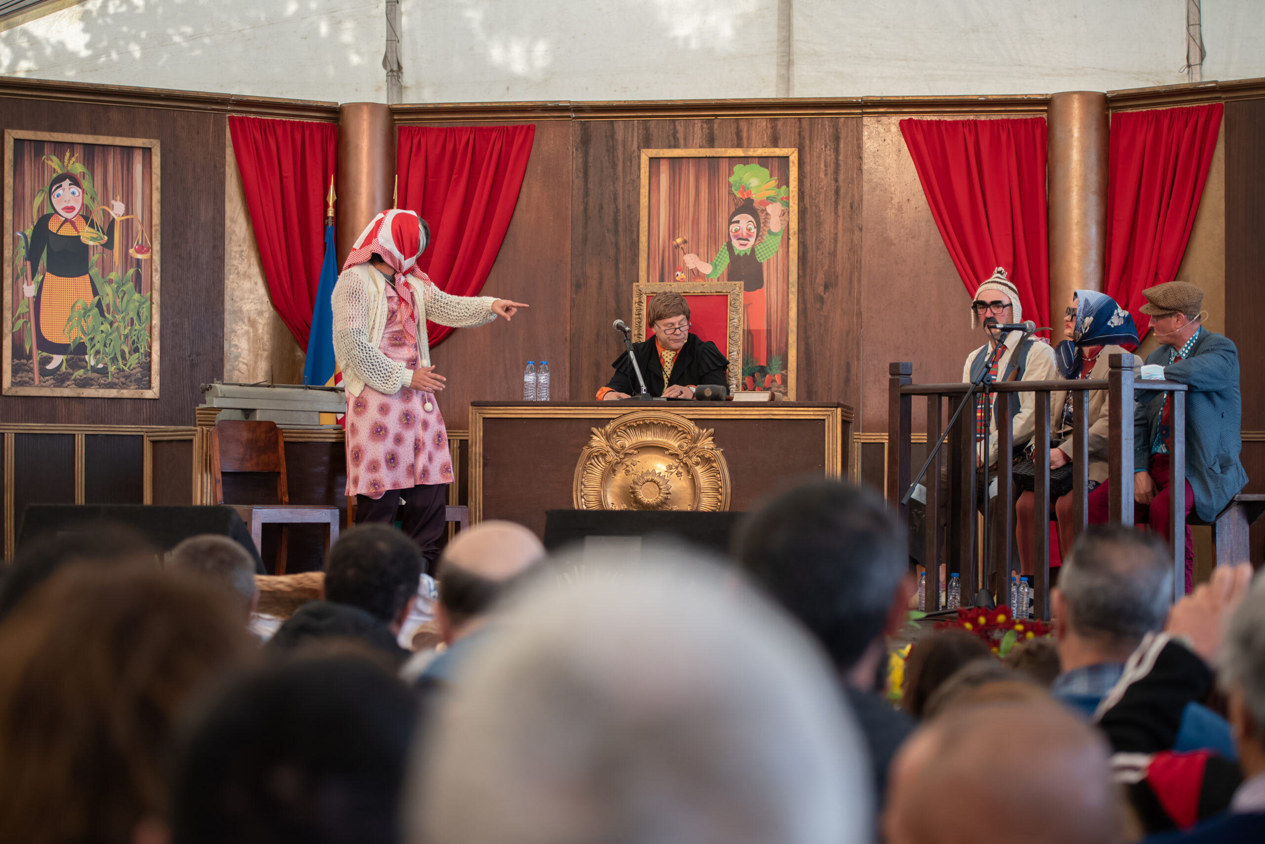 Traditionele Festa dos Compadres in Santana op Madeira