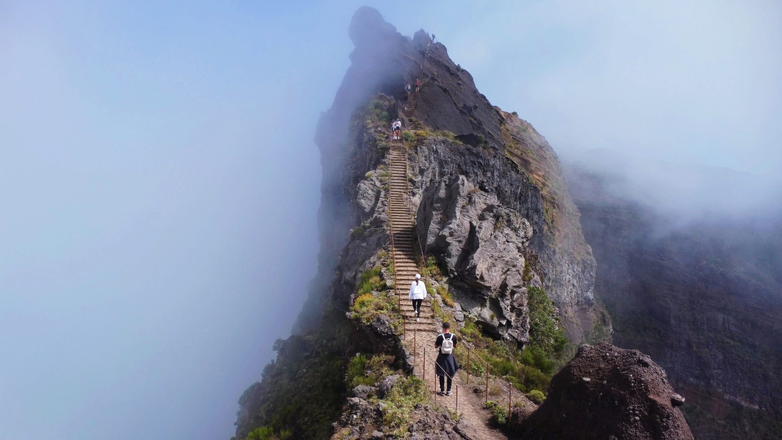 Landschap tijdens een zomervakantie op Madeira in juli