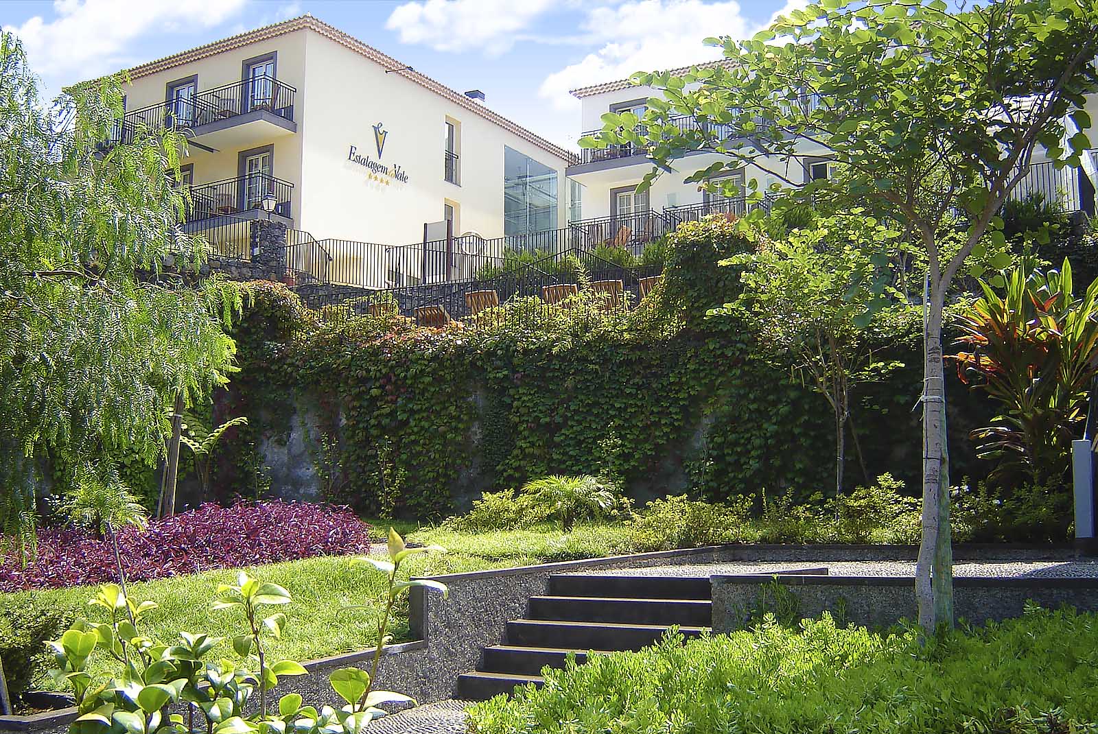 Tuin van Estalagem do Vale